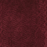 Burgundy Shawl Collar Lux Sherpa Fleece Dressing Gown