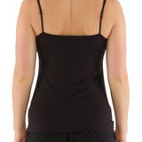 Women's Black Premium Bamboo Cami