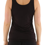 Women's Black Premium Bamboo Tank