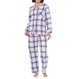 Blue Horizon Flannelette Cotton Pyjama Set