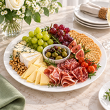 White Fine Bone China Round Serving Platter – 30cm / 12"