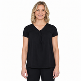 NOIR Bamboo Elastane Twist Tee