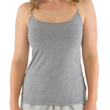 Women's Grey Premium Bamboo Cami