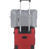 Large Foldable Waterproof Travel Tote Bag with trolley sleeve | Magnolia Lounge Australia