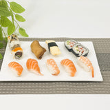 White Bone China Rectangular Platter