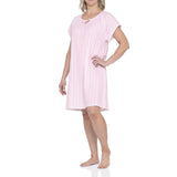 Valencia Stripe Cotton Nightie