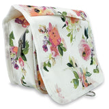 Peony Sunrise Canvas Toiletry Organiser Bag