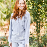 Womens winter pyjama set| Pure Soft Cotton Knit Pyjama Set - Into The Woods | Magnolia Lounge Australia