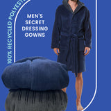 Men’s Secret Coral Fleece Dressing Gown