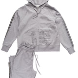 Alice In Wonderland Soft Cotton Fleece Hoodie with Track Pant Set Young Spirit