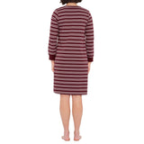 Nocturne Cotton Jersey Long Sleeve Henley Nightie