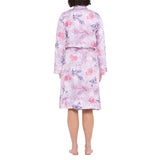 Silkroad Floral Cotton Viscose Robe