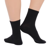 Black Bamboo Cotton Crew Socks – 1 Pair Pack