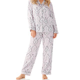 Women's Viscose Cotton Sateen Winter Pyjama Set | Shiva Viscose Cotton Pyjama Set | Magnolia Lounge Sleepwear Australia