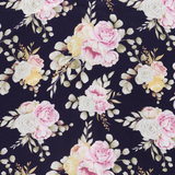 Twilight Floral Cotton Viscose Pyjama Set | Women's Winter Pyjamas | Magnolia Lounge Australia