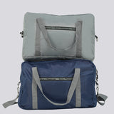 Large Foldable Waterproof Travel Tote Bag - Grey