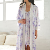 Women's Summer Floral Rain Dressing Gown | Magnolia Lounge Australia