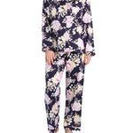 Twilight Floral Cotton Viscose Pyjama Set | Women's Winter Pyjamas | Magnolia Lounge Australia