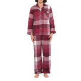 Deep Twilight Flannelette Cotton Pyjama Set