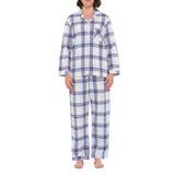 Blue Horizon Flannelette Cotton Pyjama Set