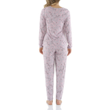 Blossom Bamboo Elastane Twist Tee & Tapered Pant Set