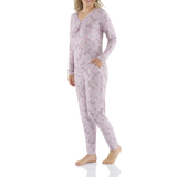 Blossom Bamboo Elastane Twist Tee & Tapered Pant Set