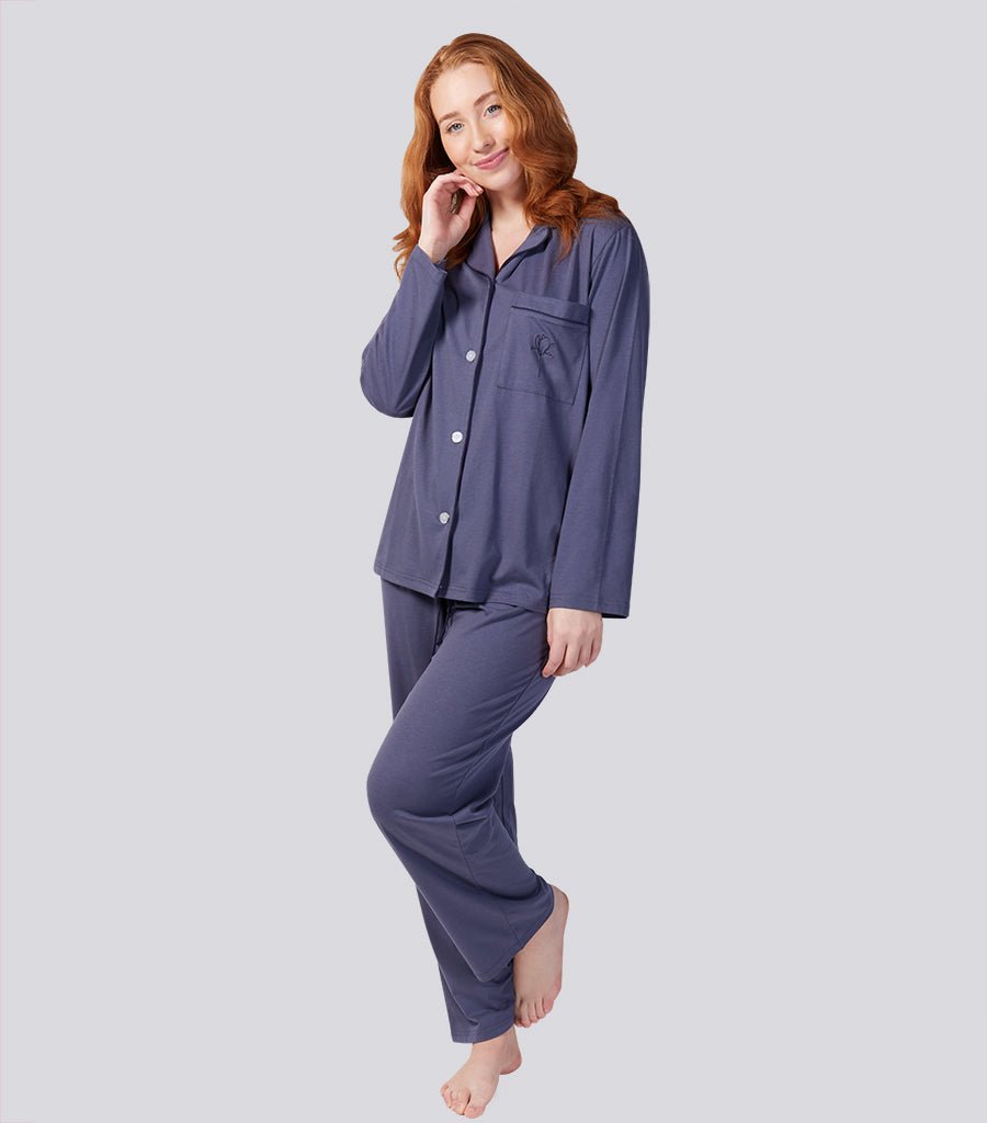 Magnolia Basics Classic Pyjama Set Magnolia Lounge
