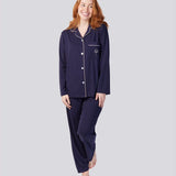 Magnolia Basics Classic Pyjama Set Magnolia Lounge
