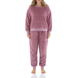 Mauve Lux Sherpa Fleece Lounge Set