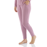 Mauve Hues Bamboo Elastane Tapered Pyjama Pants