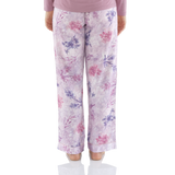 Mauve Twist Top and Silkroad Viscose Pant Pyjama Set