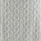 Silver Shawl Collar Lux Sherpa Fleece Dressing Gown