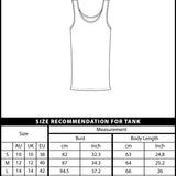 Women's Grey Premium Bamboo Tank