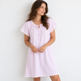 Valencia Stripe Cotton Nightie