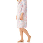 Ariana Floral Viscose Cotton Nightie Magnolia Lounge