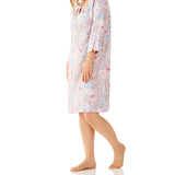 Ariana Floral Viscose Cotton Nightie Magnolia Lounge