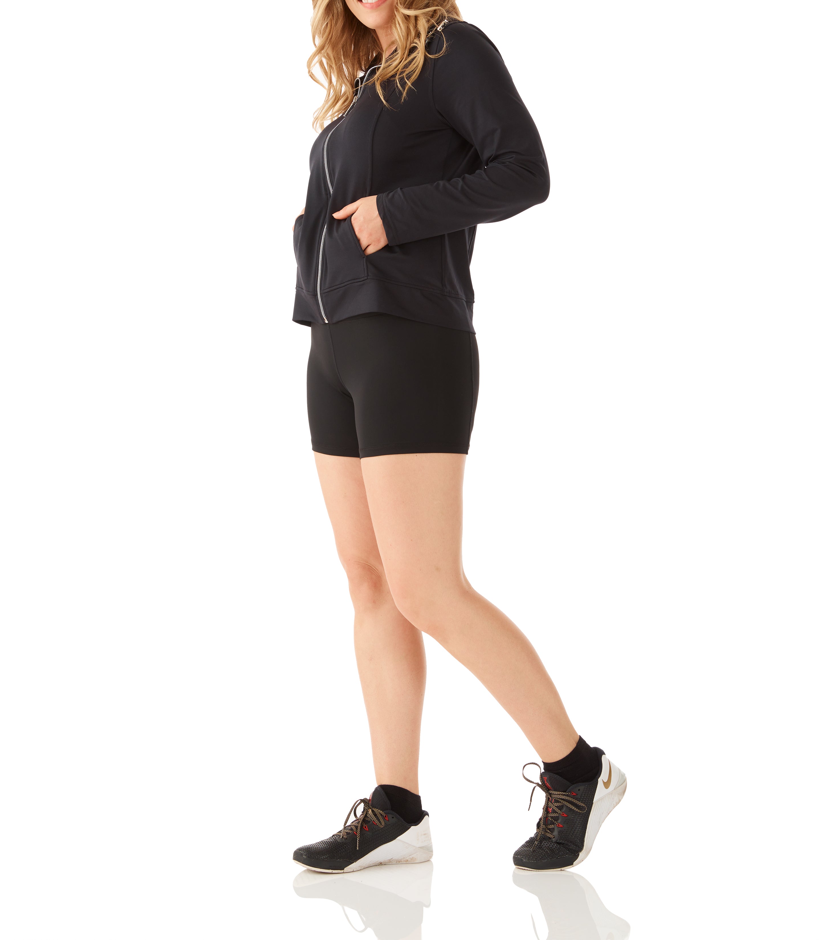 Women’s High-Rise 3/4 Compression Shorts Magnolia Lounge