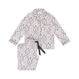 Women's Viscose Cotton Sateen Winter Pyjama Set | Shiva Viscose Cotton Pyjama Set | Magnolia Lounge Sleepwear Australia