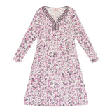Jasmine Viscose Elastane Henley Nightie | Magnolia Lounge Australia