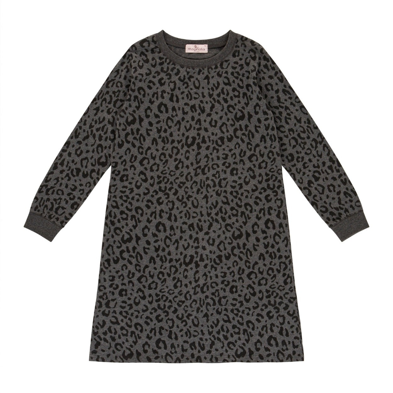 Samira Spot Cotton Jersey Long Sleeve Nightie | Ladies Sleepwear | Magnolia Lounge