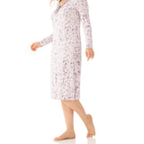 Jasmine Viscose Elastane Henley Nightie | Magnolia Lounge Australia