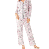 Jasmine Floral Viscose Elastane Classic Pyjama Set | Best Moisture Wicking Pyjamas Australia