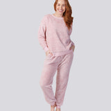 Luxe Fleece Jumper and Pant Set Magnolia Lounge