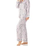 Women's Viscose Cotton Sateen Winter Pyjama Set | Shiva Viscose Cotton Pyjama Set | Magnolia Lounge Sleepwear Australia