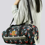Alice In Wonderland Canvas Carry On Duffle Bag - The Mad Hatter Young Spirit