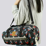 Alice In Wonderland Canvas Carry On Duffle Bag - The Mad Hatter Young Spirit