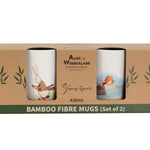 Alice In Wonderland Bamboo Mugs of 2 Young Spirit