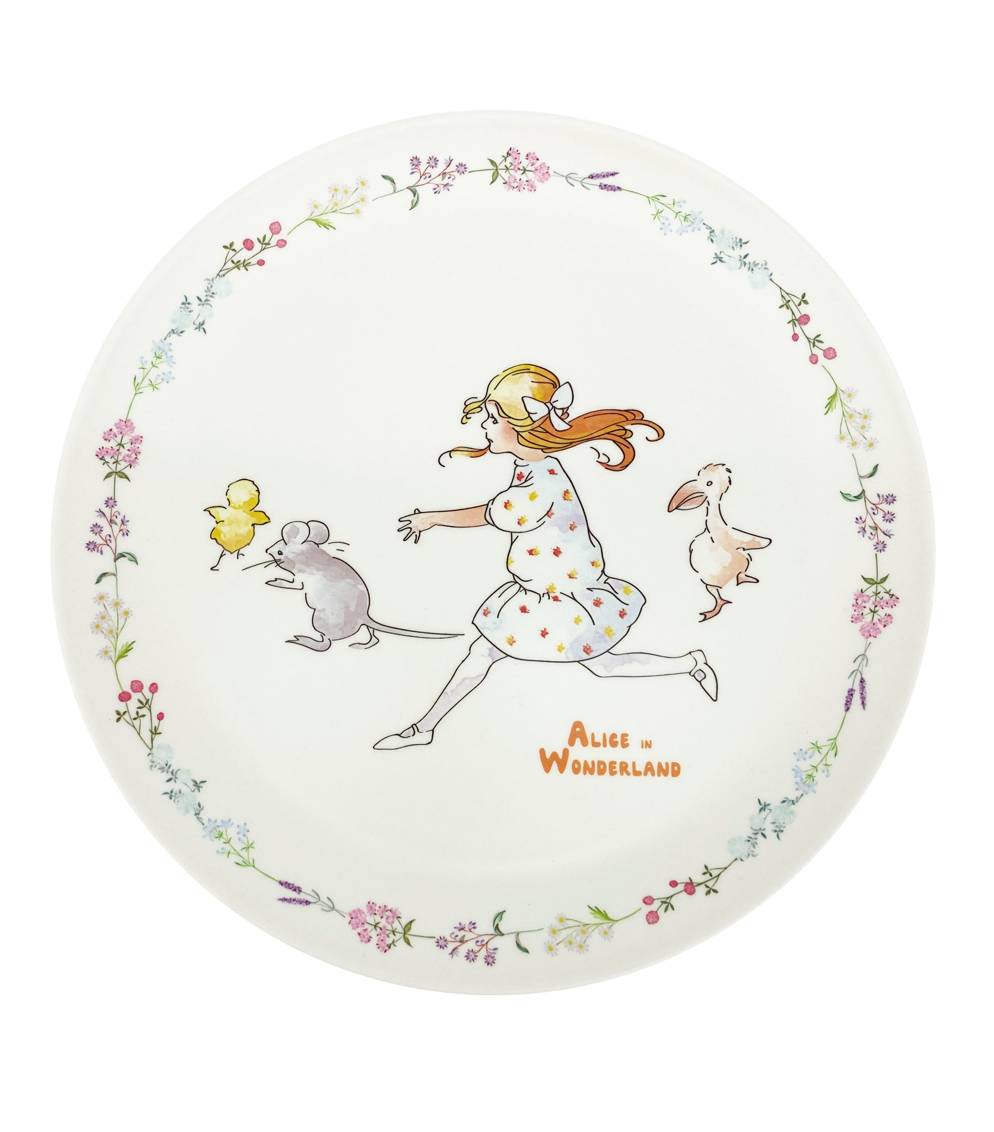 Alice in Wonderland Bamboo Plate Set Young Spirit