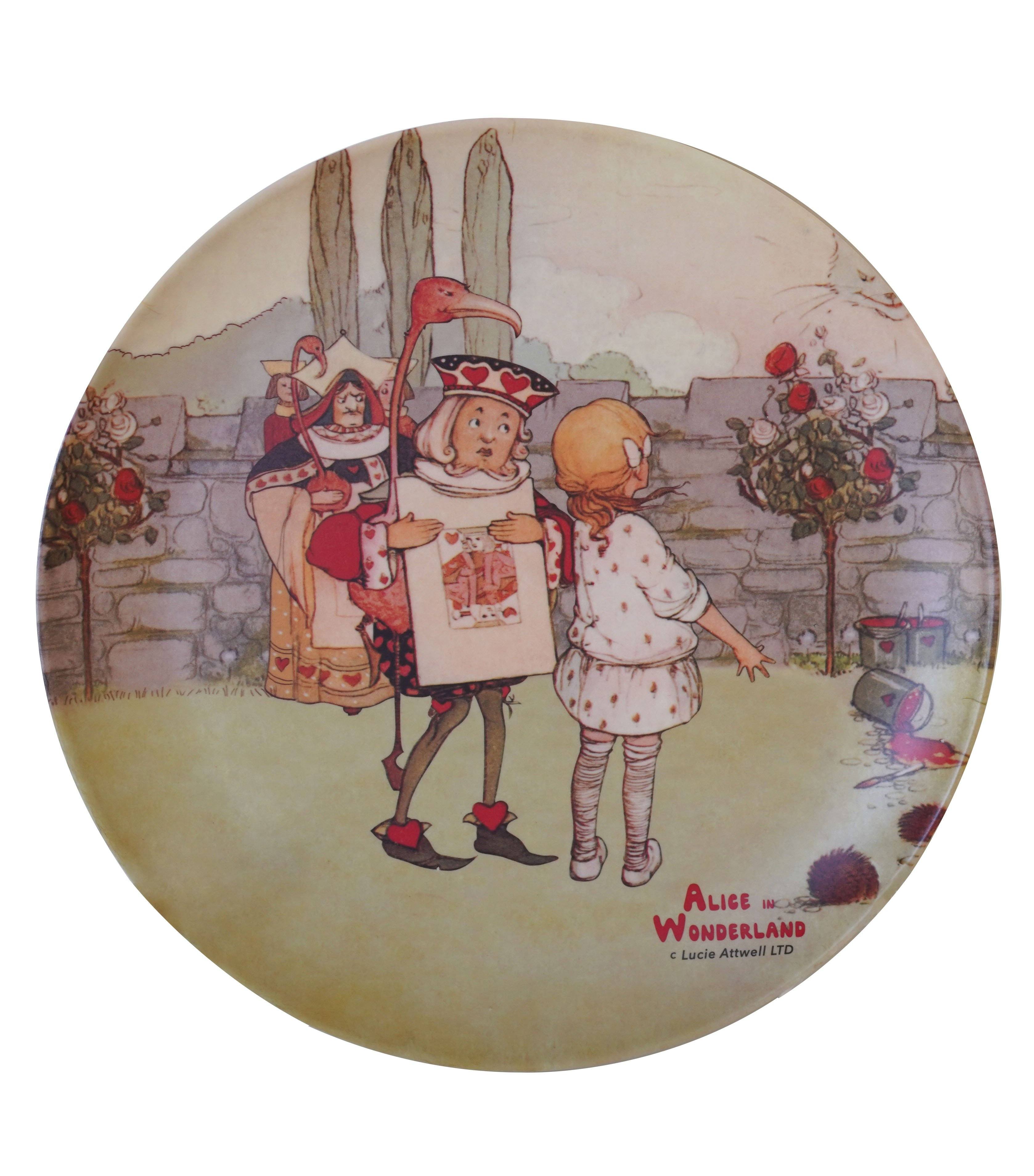 Alice in Wonderland Bamboo Plates (Set of 4) Young Spirit
