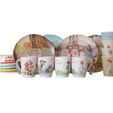 Alice in Wonderland Bamboo Plates (Set of 4) Young Spirit